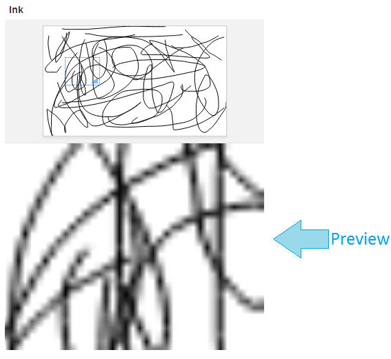While dragging zoombox at a Preview Size of 200
